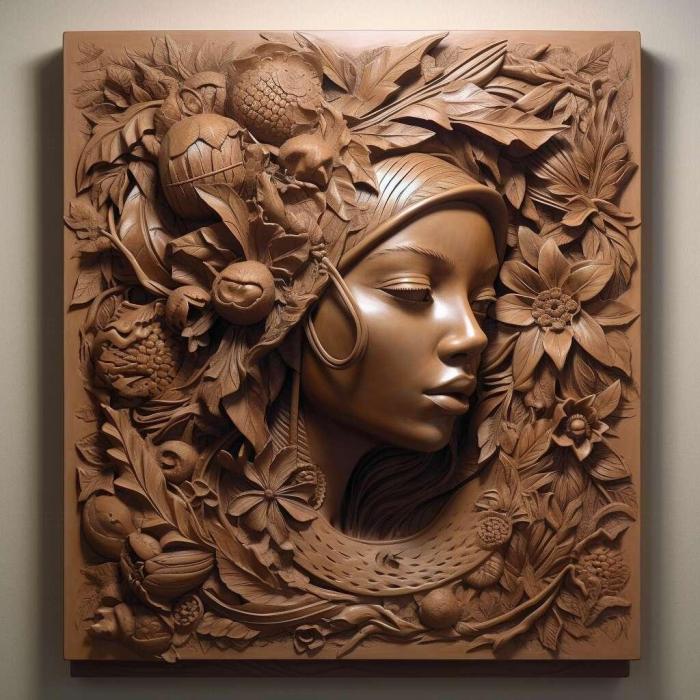 نموذج ثلاثي الأبعاد لآلة CNC 3D Art 